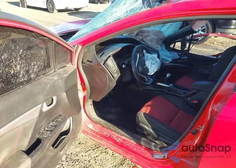 2015 Honda Civic Si из США, поврежденный, VIN 2HGFB6E50FH700571